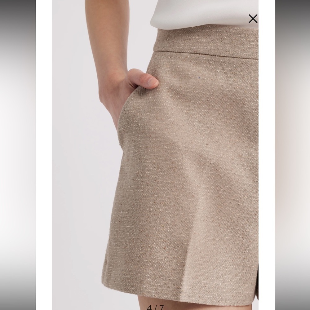 Kobi Halperin Eryx Speckled Twill Shorts - Picture 5 of 14